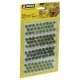 Grass Tufts -- Light, Medium and Dark Green Field Plants, 1/4′ 6mm Fibers pkg(104), All Scales, Noch Gmbh & Co 7133