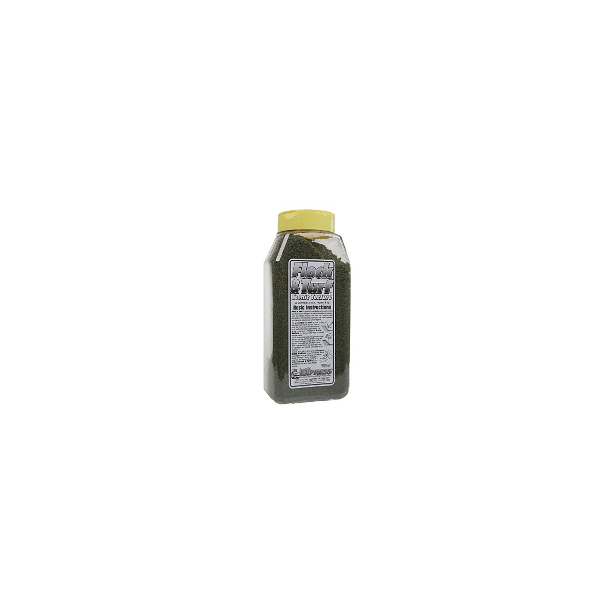 Flock & Turf Shaker Canister -- Farm Pasture Blend 32oz .94l, All Scales, Scenic Express 886B