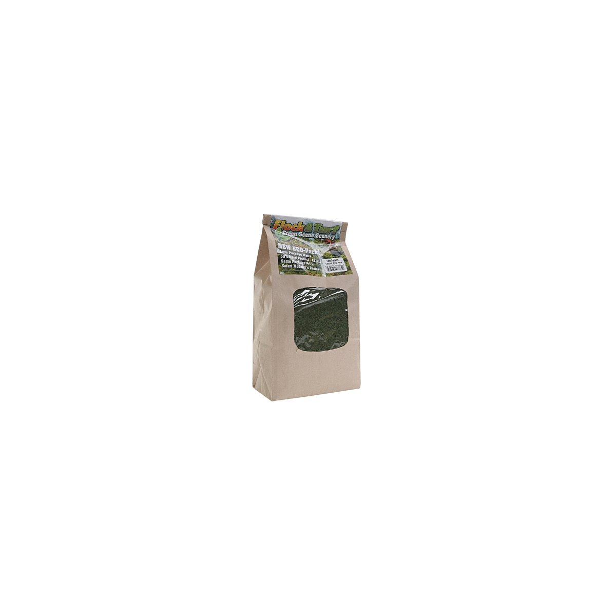 Flock & Turf Ground Cover ECO Pack Bag -- Farm Pasture Blend 48oz 1.4l, All Scales, Scenic Express 886E