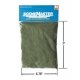 Static Grass Flocking -- Green Blend 1/16′ 1.5mm Fibers, 3-1/2oz 100g, All Scales, Walthers SceneMaster 1202