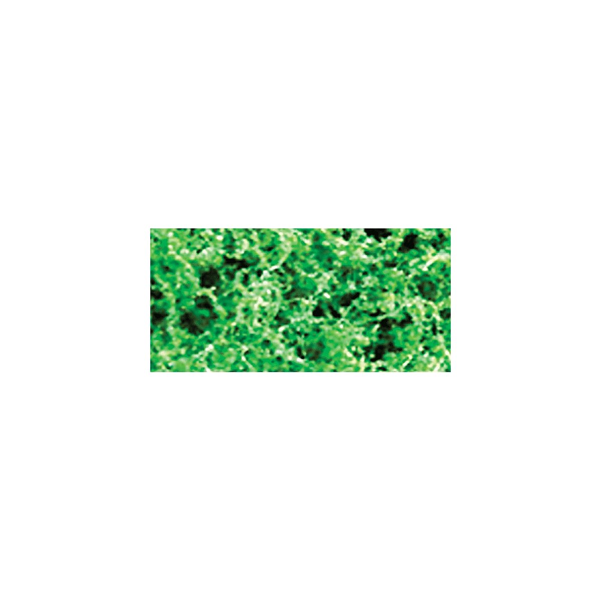 Foliage Fiber Cluster -- Fine Medium Green 150 Square Inches, All Scales, JTT Miniature Tree 95066