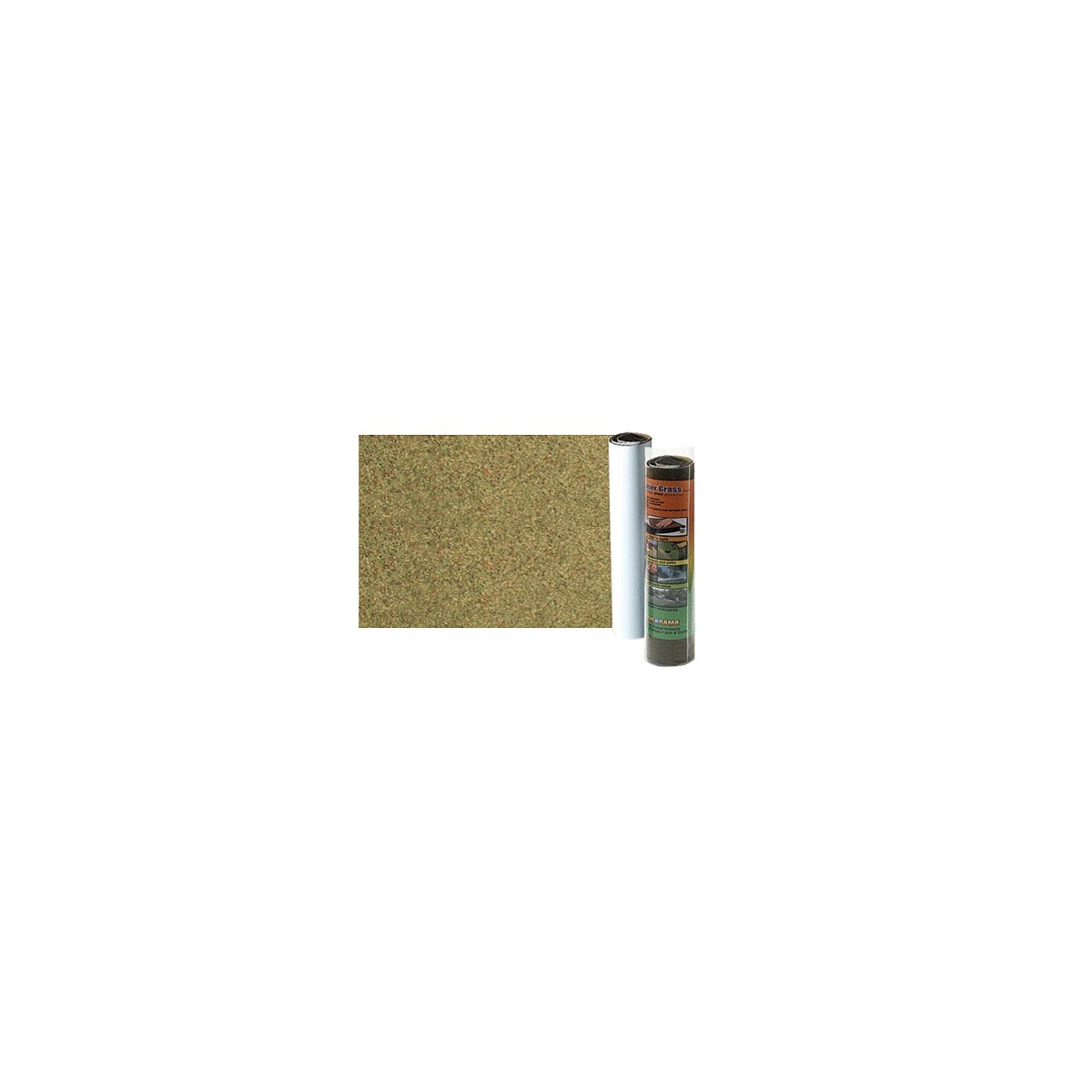 Scene-A-Rama(TM) ReadyGrass(TM) Mat -- Summer Grass 10-3/4 x 16-1/4′ 27.3 x 41.2cm, All Scales, Woodland Scenics 4160