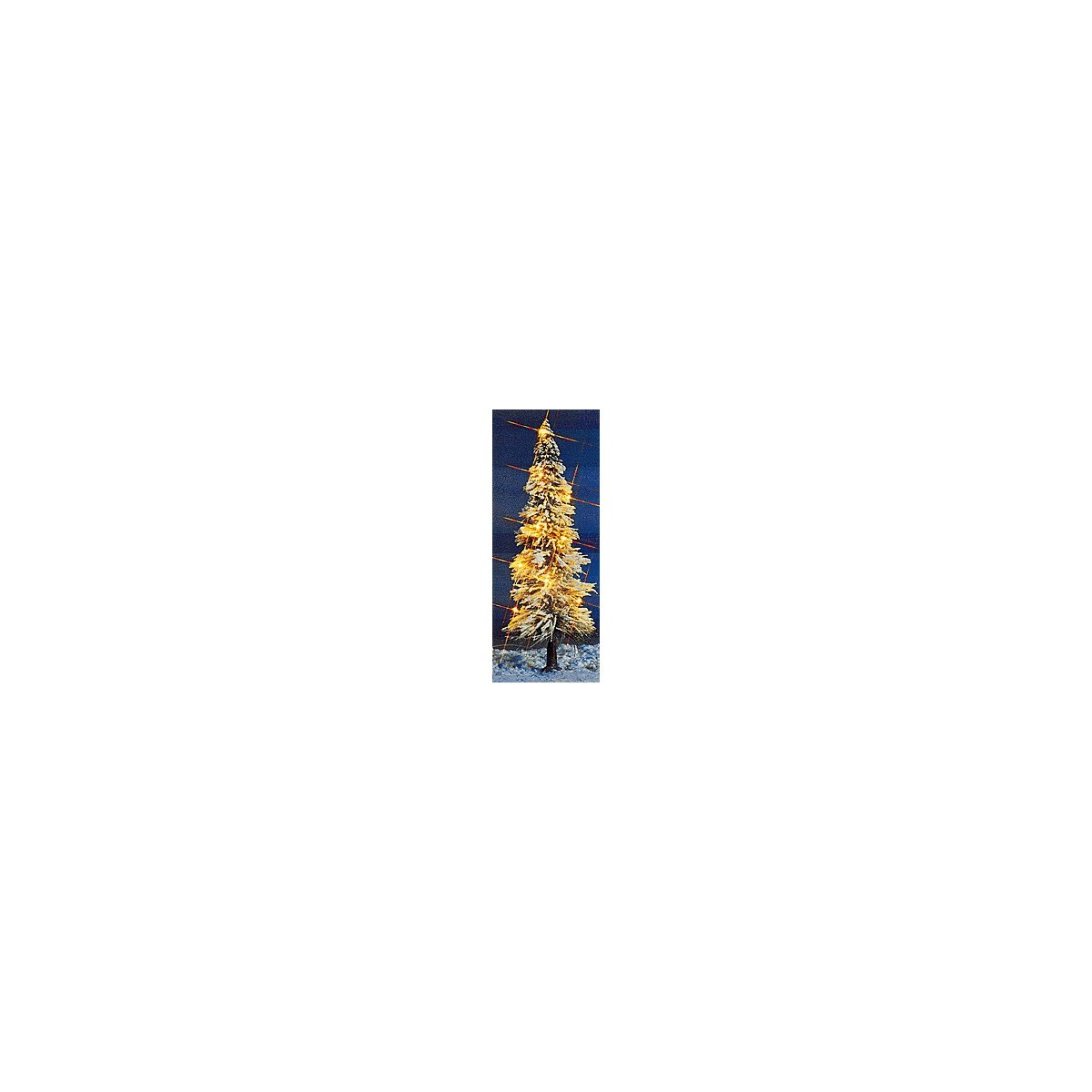 Christmas Tree w/Lights -- 8′ 20cm, G, Busch Gmbh & Co Kg 8624