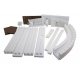 Woodland Scenics(R) Subterrain(R) T-Trak Module Kit with Unitrack -- 90-Degree Curved-Corner, N, Kato USA Inc K28886
