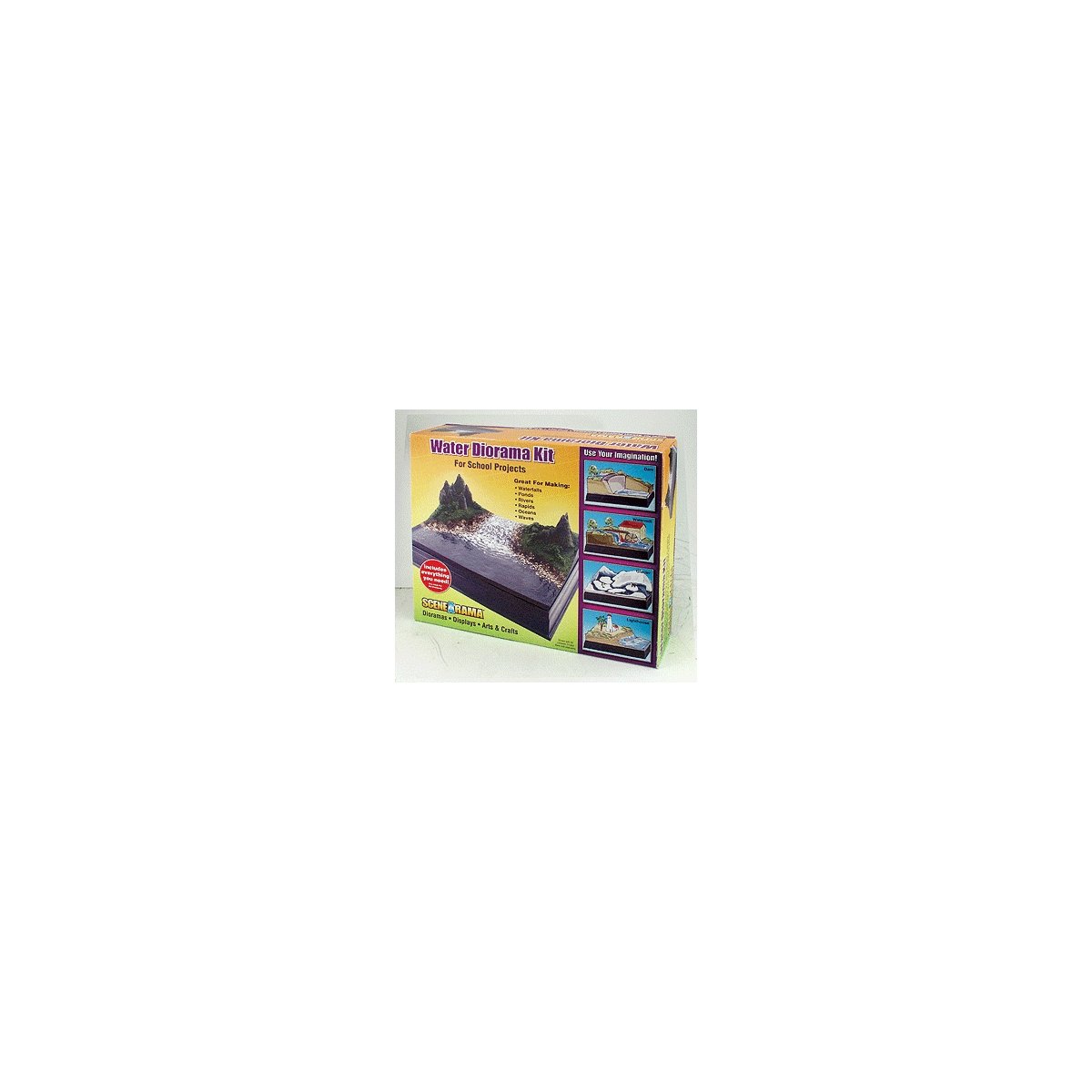 Scene-A-Rama(TM) Diorama Kits -- Water, HO, Woodland Scenics 4113