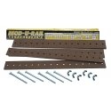 Mod-U-Rail(TM) System Layout -- Conector Plates, All Scales, Woodland Scenics 4780
