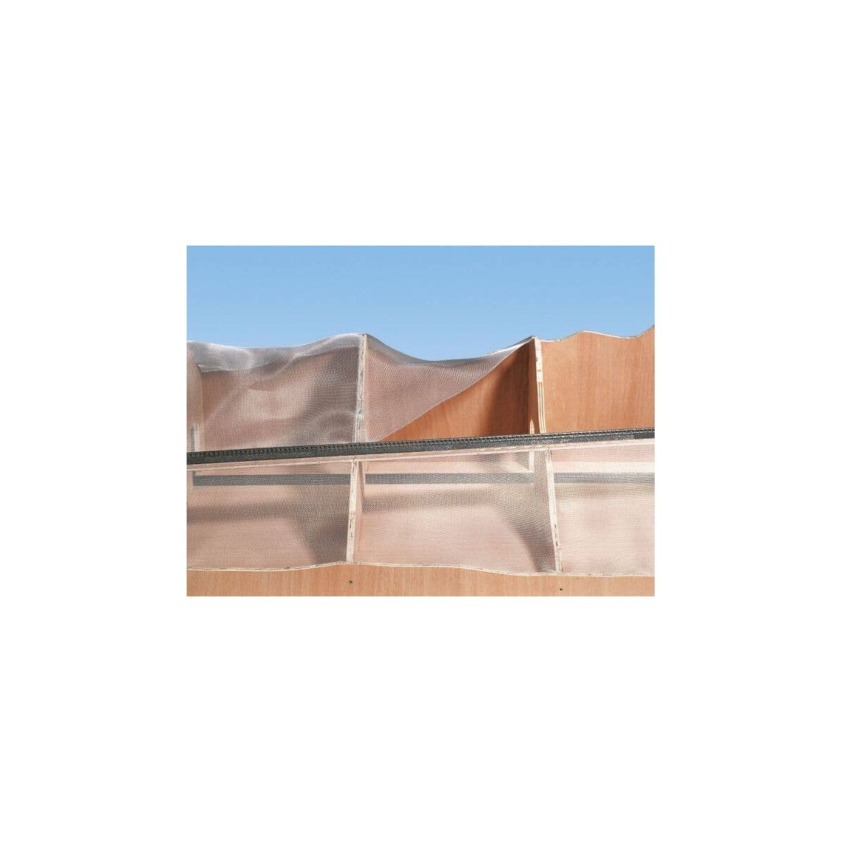 Aluminum Terrain Screen -- 29-1/2 x 19-11/16′ 75 x 50cm Sheet, All Scales, Noch Gmbh & Co 60991