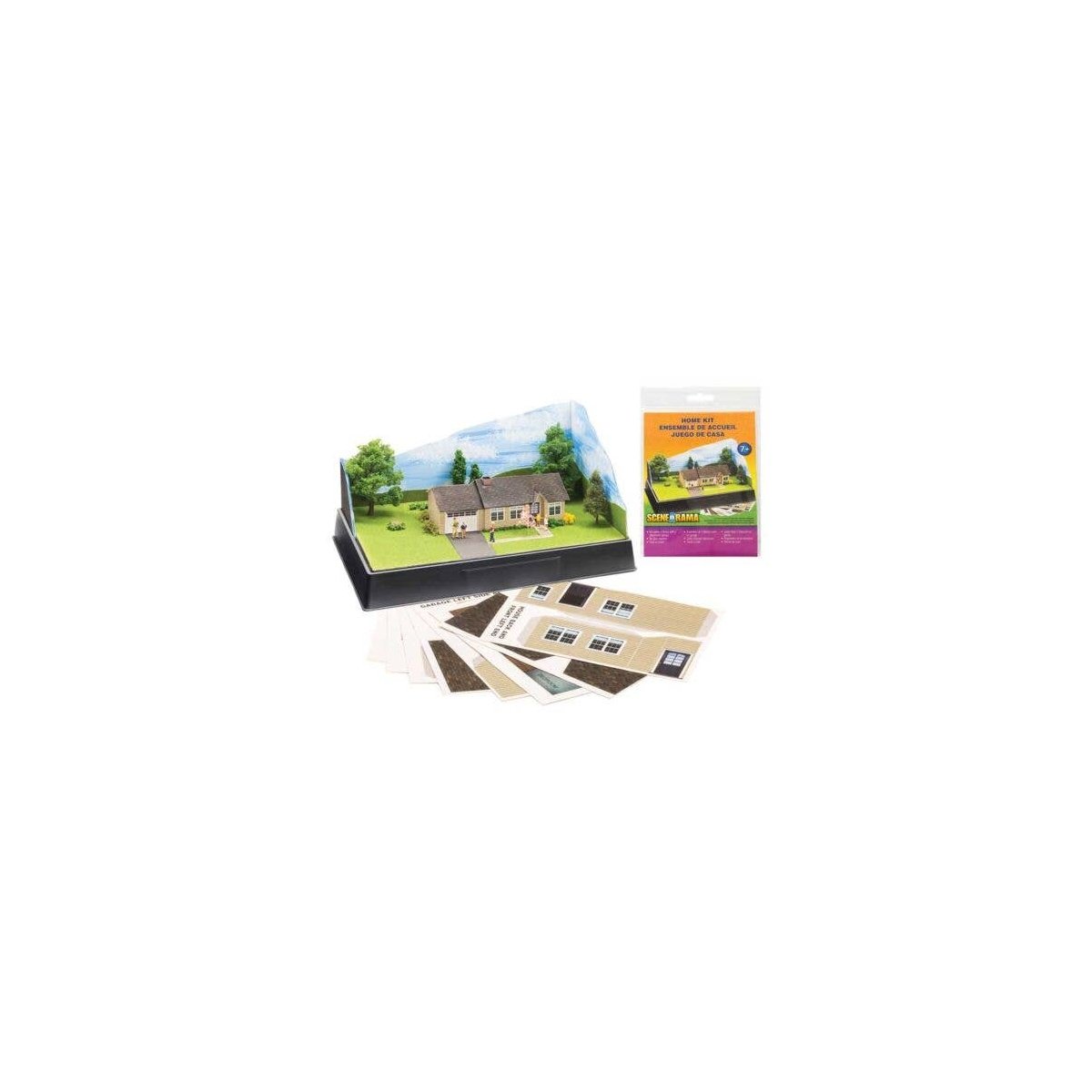 Home - Scene-A-Rama(TM) -- Kit, All Scales, Woodland Scenics 4244