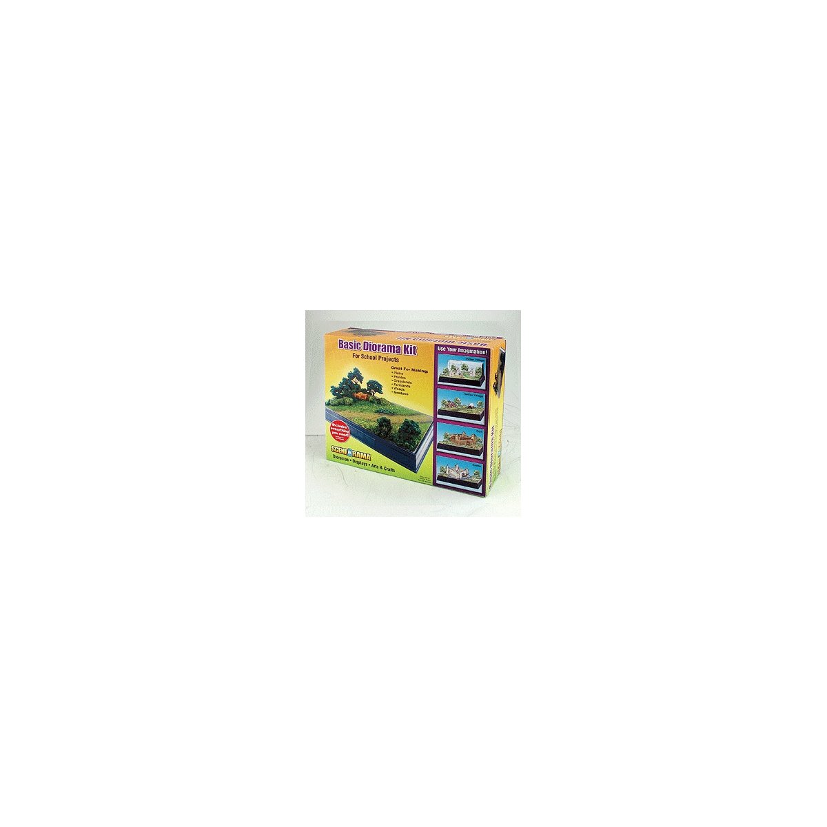 Scene-A-Rama(TM) Diorama Kits -- Basic, HO, Woodland Scenics 4110