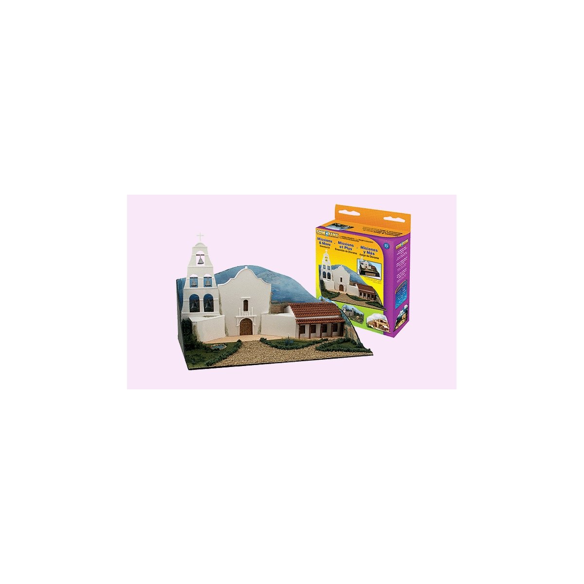 Missions & More Diorama - Scene-A-Rama(R) -- Kit, All Scales, Woodland Scenics 4196