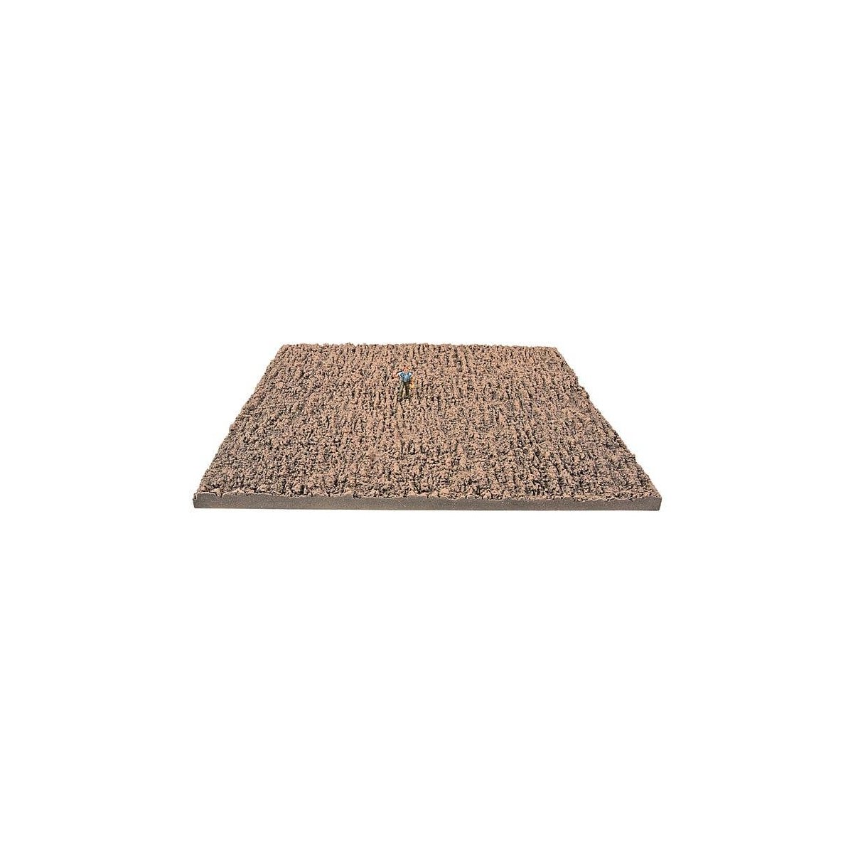 Plowed Field -- 8-5/8 x 7-7/8′ 22 x 20cm, All Scales, Walthers SceneMaster 1132