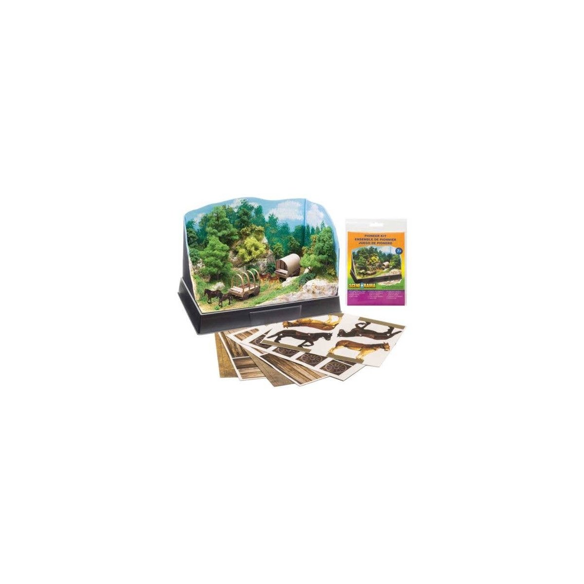 Pioneer - Scene-A-Rama(TM) -- Kit, All Scales, Woodland Scenics 4240