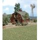 Summer Corn Field -- Green, HO, Walthers SceneMaster 1140