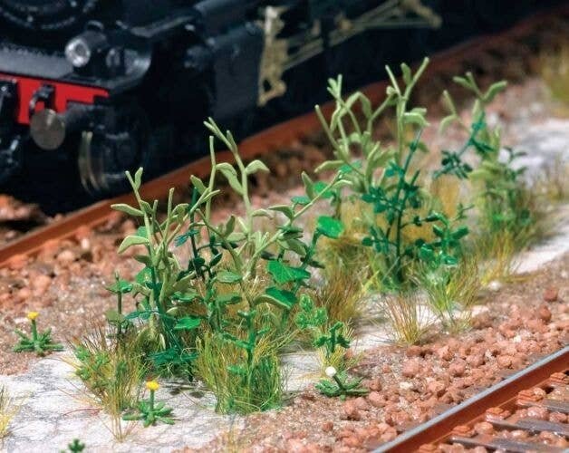 Trackside Weeds -- Kit, HO, Walthers SceneMaster 1118