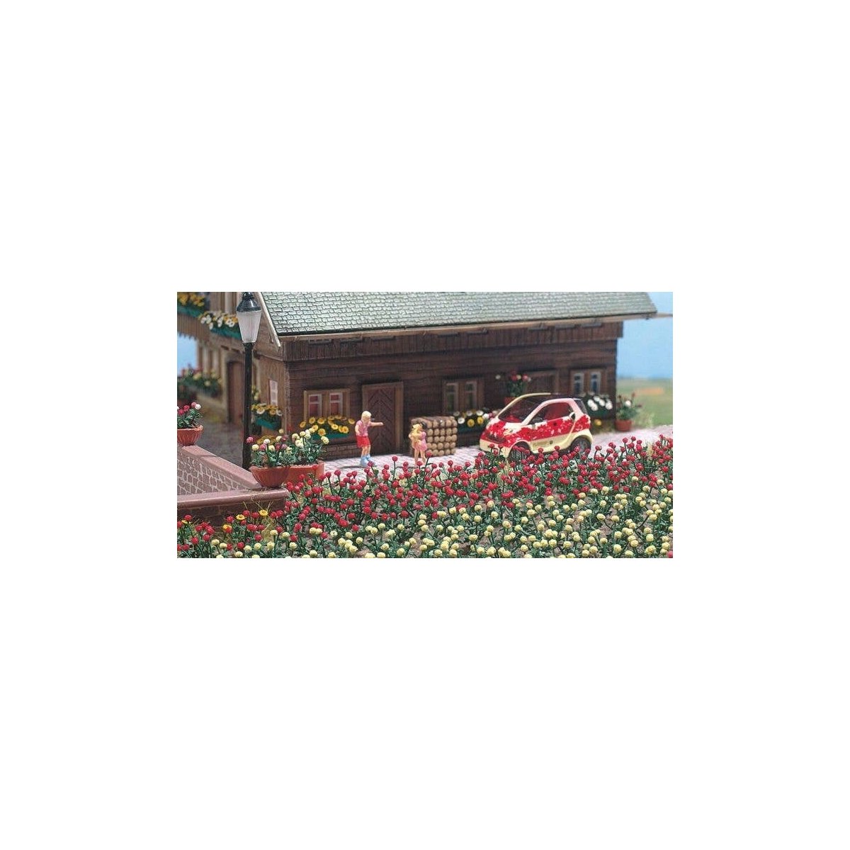 Rose Bushes - Assembled pkg(36), HO, Busch Gmbh & Co Kg 1241