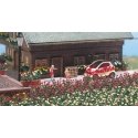 Rose Bushes - Assembled pkg(36), HO, Busch Gmbh & Co Kg 1241