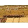 Premium Hedge -- Red Blossoms 2-1/2 x 9/16 x 1/2′ 10 x 1.5 x 1.2cm, All Scales, Faller Gmbh 181235