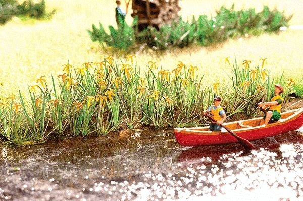 Water Lillies - Laser-Cut Minis(R) -- Makes 18 Plants, HO, Noch Gmbh & Co 14140
