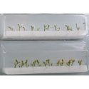 Daisies -- 1/2′ 1.3cm Tall pkg(24), HO, JTT Miniature Tree 95543