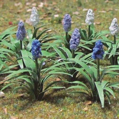 Grape Hyacinth (Muscari) -- pkg(18), O, JTT Miniature Tree 95599