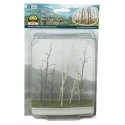 Woods Edge Trees -- Bare 4 tp 5-1/2′ pkg(8), All Scales, JTT Miniature Tree 95630