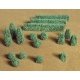 Boxwood Plants -- pkg(15), O, JTT Miniature Tree 95585