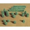 Boxwood Plants -- pkg(15), O, JTT Miniature Tree 95585
