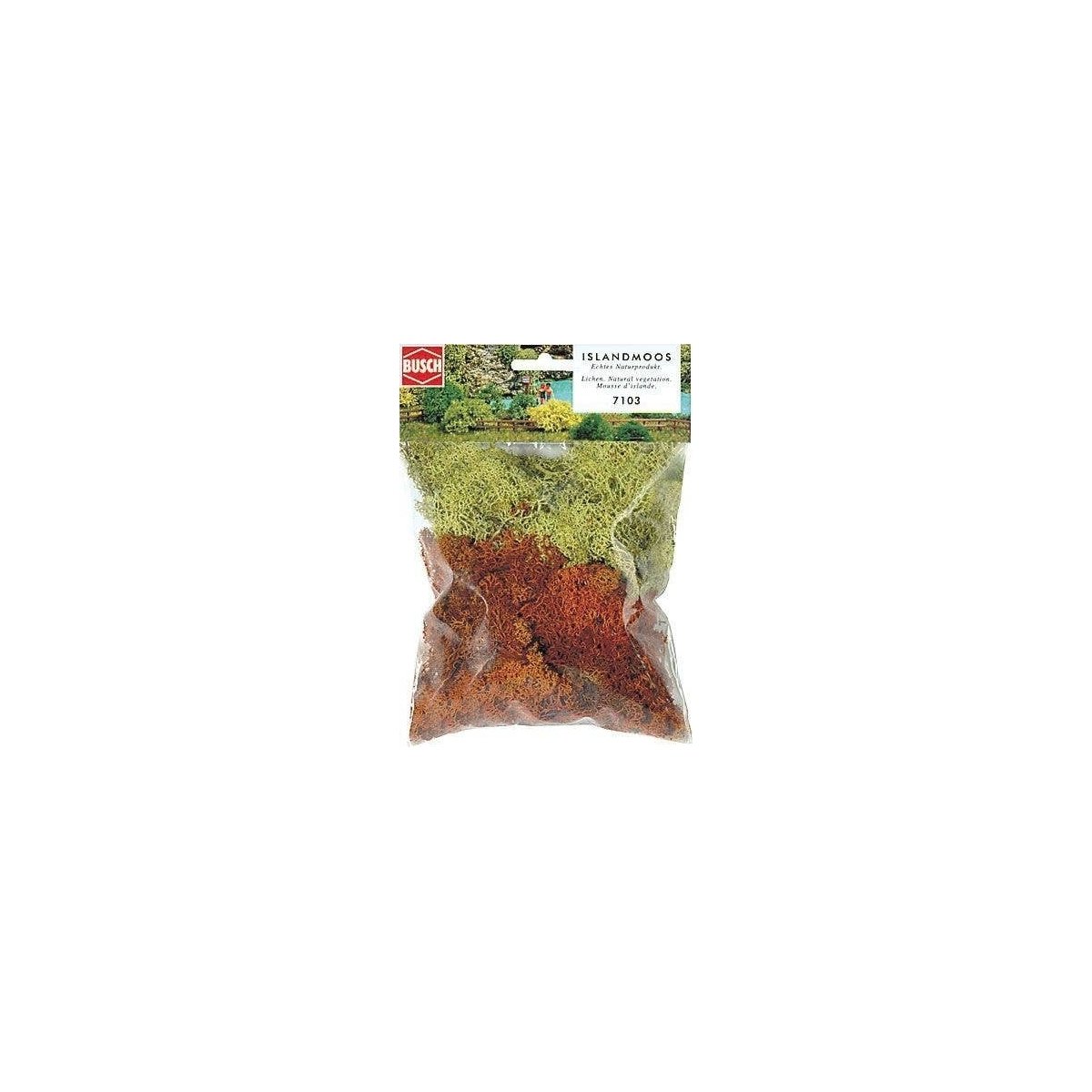 Lichen -- Yellow & Brown 1-1/4oz 35g, All Scales, Busch Gmbh & Co Kg 7103