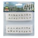 Tulips -- 1/2′ 1.3cm (Assorted Colors) pkg(36), HO, JTT Miniature Tree 95554