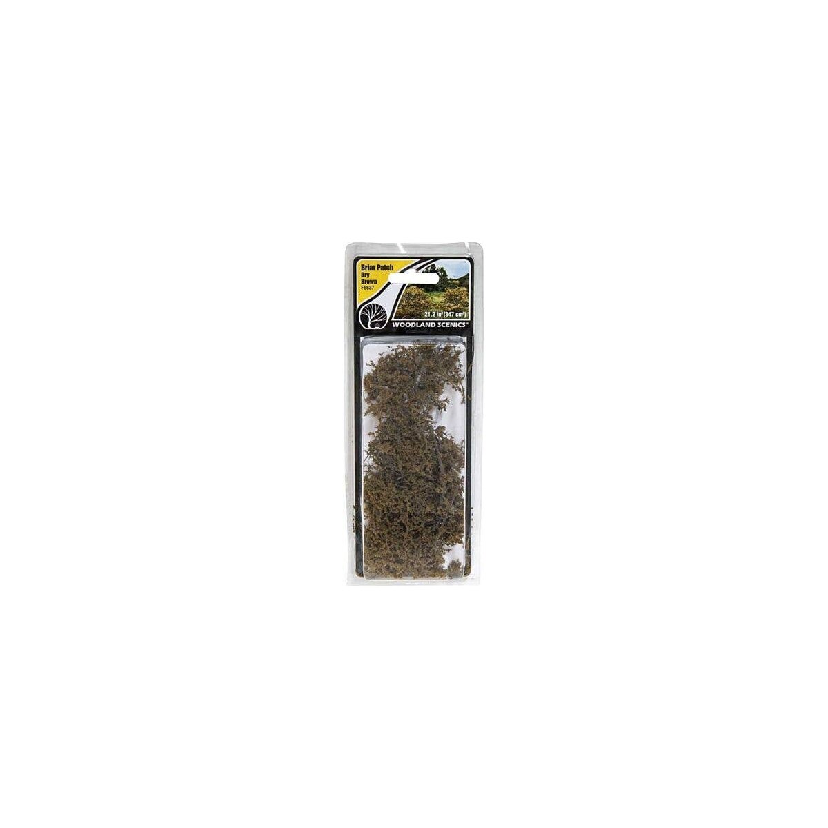 Briar Patch - Field System -- Dry Brown, All Scales, Woodland Scenics 637