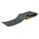 Flexible Self-Adhesive Paved Roadway -- Vintage Highway (White Dashed Centerline, White Soli, HO, Walthers SceneMaster 1250