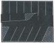 Flexible Paved Parking Lot - Self-Adhesive -- Gray, White Markings - 7-7/8 x 6-3/16′ 20 x 16c, HO, Busch Gmbh & Co Kg 9713