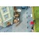 Self-Adhesive Road Surface Sheet -- Roman Cobblestone (light gray), HO, Faller Gmbh 170312