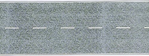 Tarmac Road -- 1m Long x 80mm Wide, HO, Busch Gmbh & Co Kg 6039