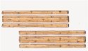 Wood Grade Crossing pkg(2) -- Two Lane 3-9/16′ Long, HOn3, Blair Line 122