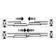 Transition rail joiners, HO, Roco 6437