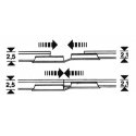 Transition rail joiners, HO, Roco 6437