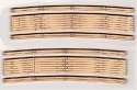 2-Lane Curved Laser-Cut Wood Grade Crossing 2-Pack -- 32-35′ Radius, HO, Blair Line 2802