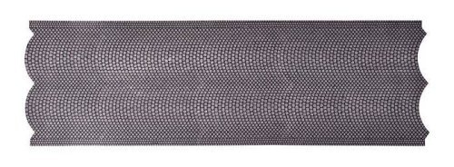 Cobblestone Street Sections -- 19-11/16 x 11-13/16′ 50 x 30cm pkg(3), G, Vollmer Gmbh 48840
