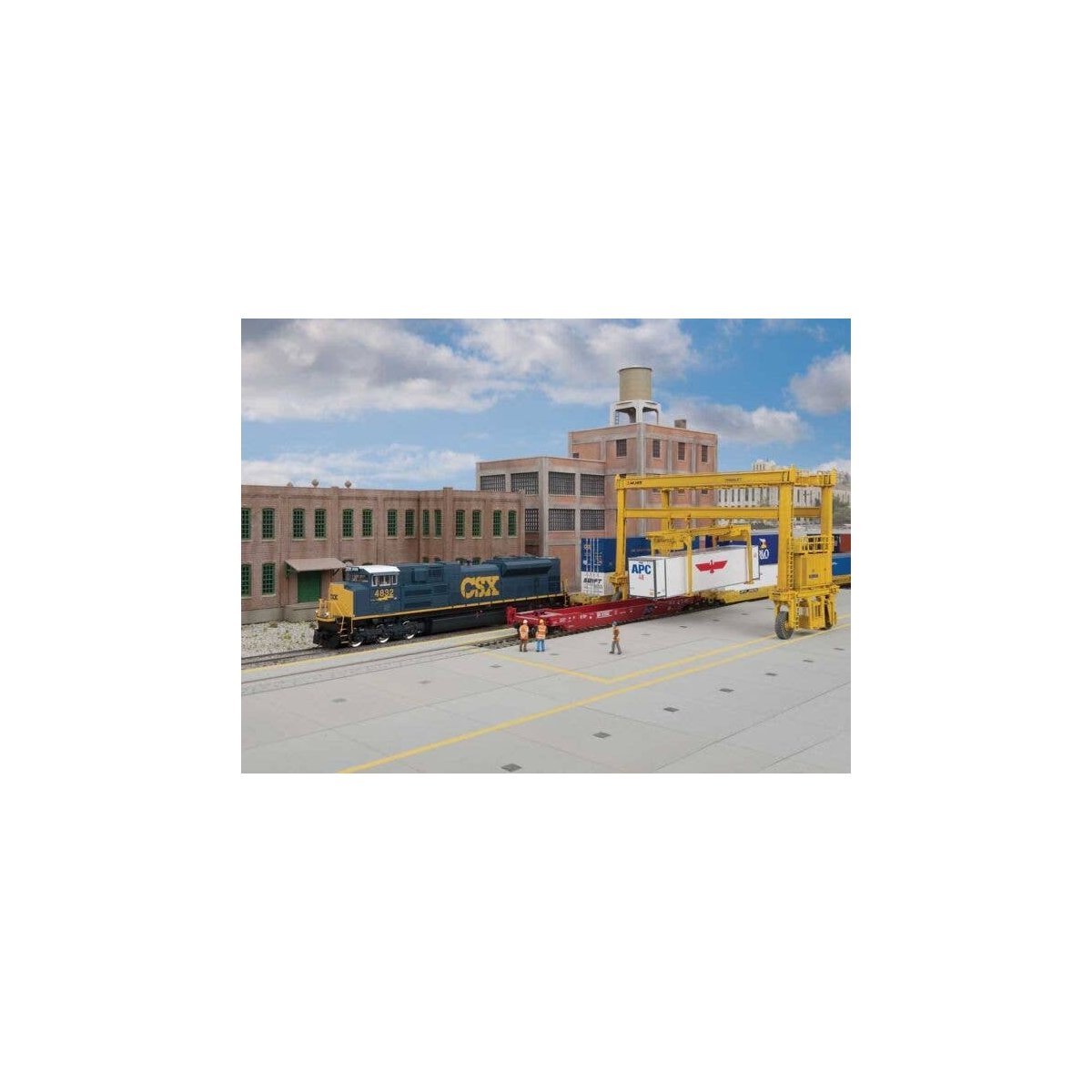 Intermodal Yard Pavement -- Kit, HO, Walthers Cornerstone 4120