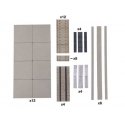 Transload Pavement - Transload Facility -- Kits, HO, Walthers Cornerstone 4186