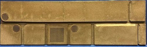 Flexible Concrete Sidewalk Detailss -- Large for HO, S & O Scales (Matches 214-8682), All Scales, Chooch Enterprises 8683