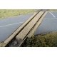 Grade Crossing pkg(2) -- Straight - Fits Code 100 Rail, N, GCLaser 1271
