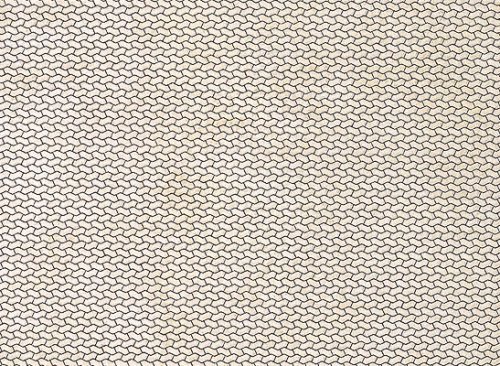 Embossed Panel Building Material Sheet -- Sidewalk, HO, Faller Gmbh 170600