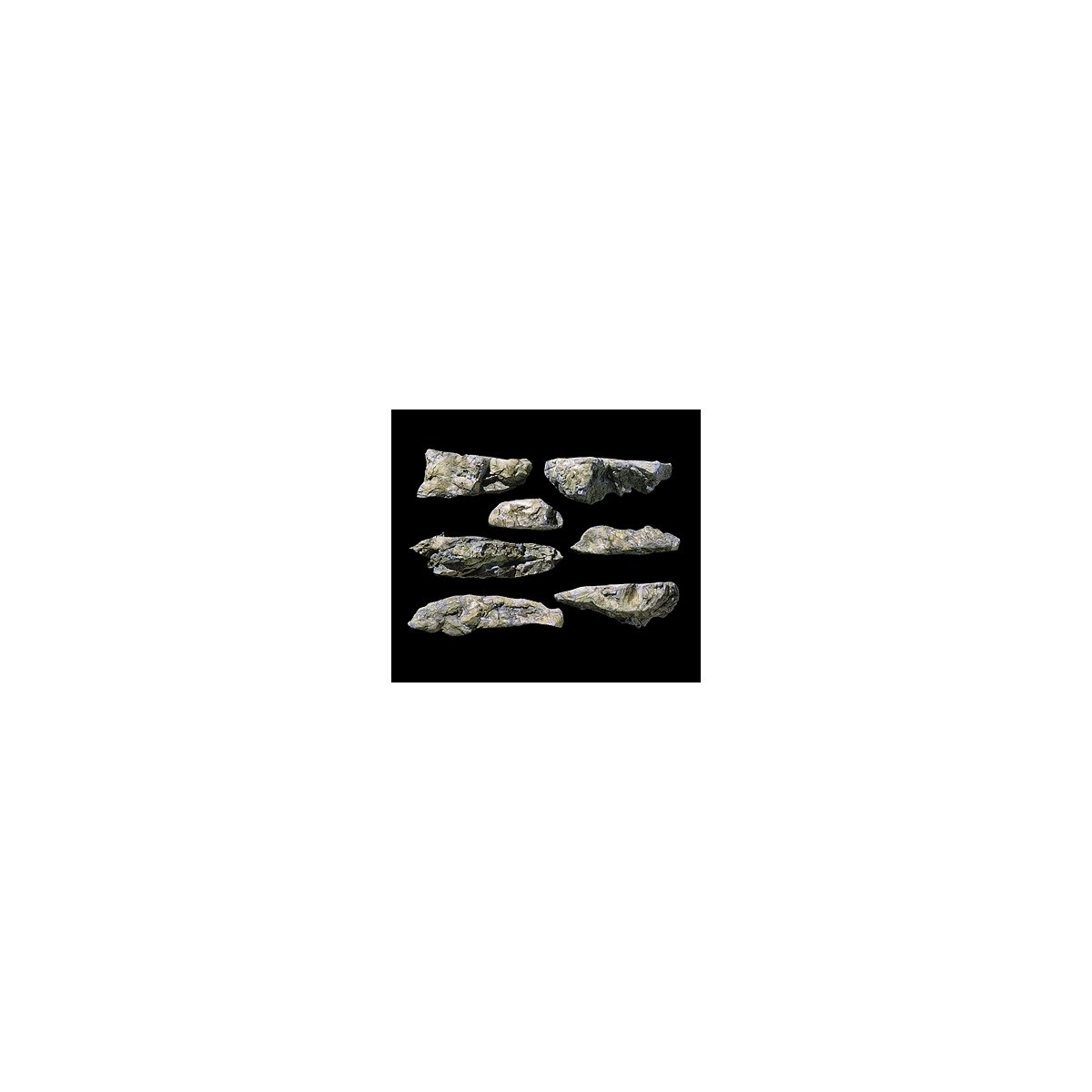 Rock Molds - 5 x 7′ 12.7 x 17.7cm -- Embankments, All Scales, Woodland Scenics 1233