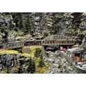 Foam Rock Formations -- Granite Rock Wall 13 x 6-3/4′ 32 x 17cm, All Scales, Noch Gmbh & Co 58470