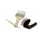 Rock Carving Tool Set -- Strata Brush, Chisel & Duster, All Scales, Woodland Scenics 1185