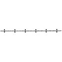 Flexible rack track for FLEISCHMANN PROFI track, HO, Roco 6412