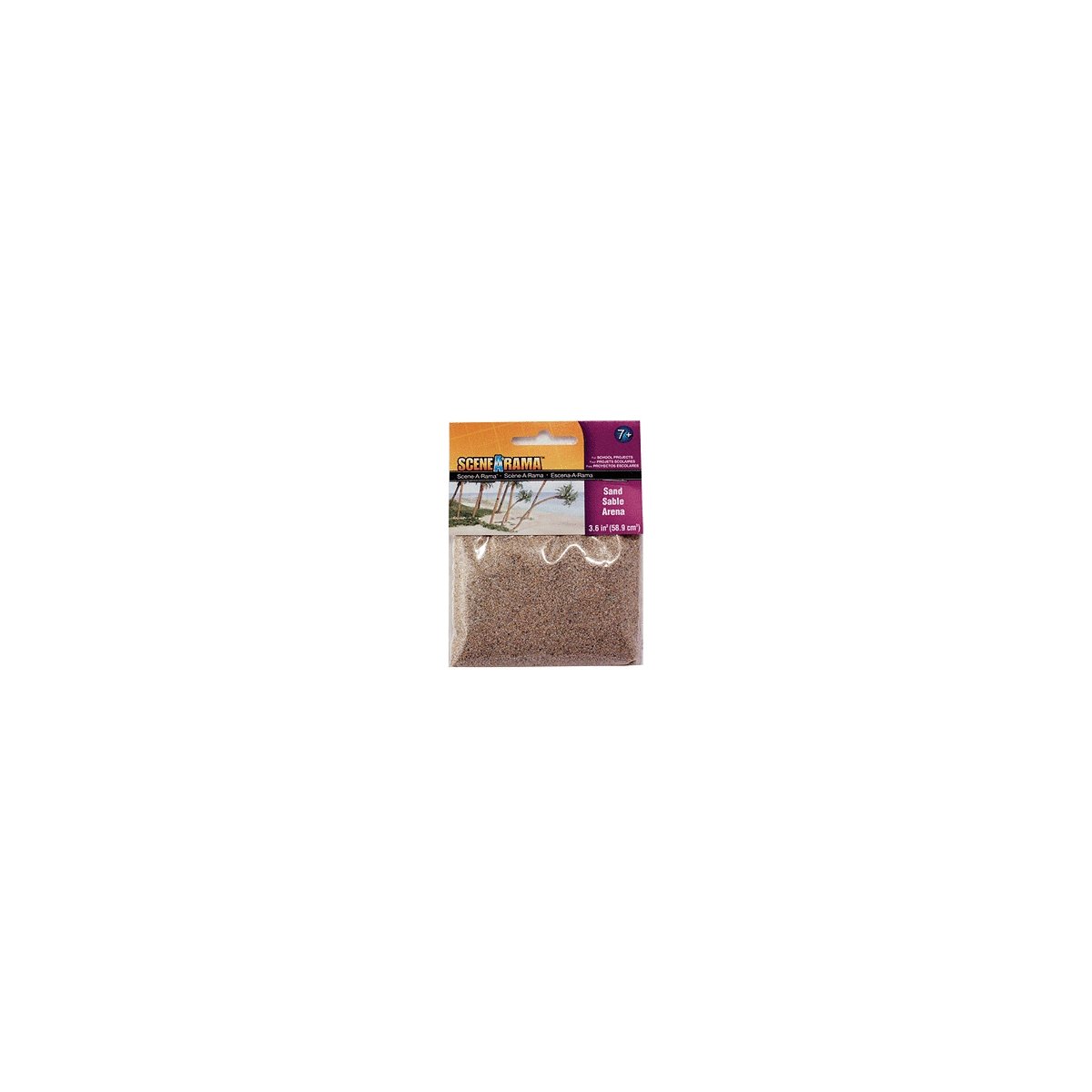 Scene-A-Rama(R) - 2oz 56.7g -- Sand, All Scales, Woodland Scenics 4189