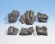 Molded Foam Rock Pieces -- Sandstone pkg(6), HO, Noch Gmbh & Co 58452